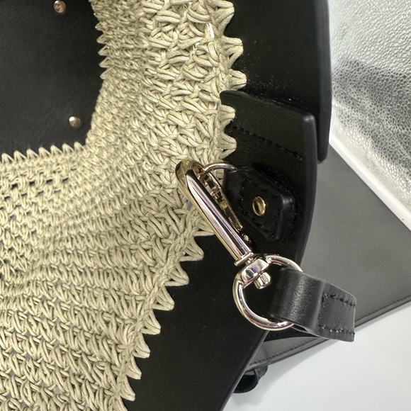 Rag & Bone woven Raffia large tote bag and pouch- new - Picture 5 of 15